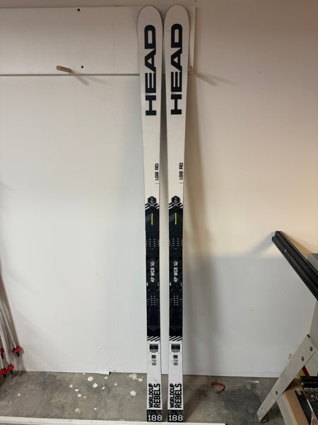 HEAD World Cup Rebels i.GS RD 188 cm Racing Skis Without Bindings (Used)