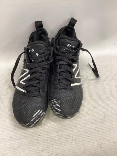 Used New Balance LAX Cleats Boys Black Junior 06 11851-S000037810