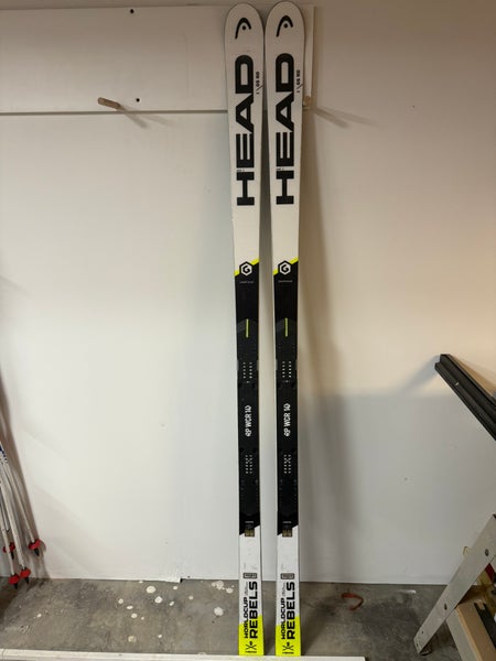 HEAD World Cup Rebels i.GS RD 188 cm Skis Without Bindings (Used)