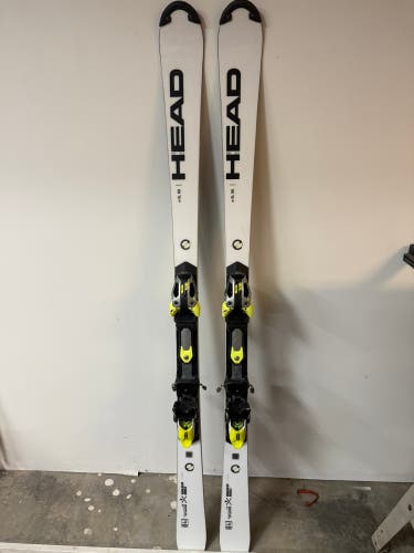 HEAD World Cup Rebels e.SL 156 cm Racing Skis Max Din 16 (Used)