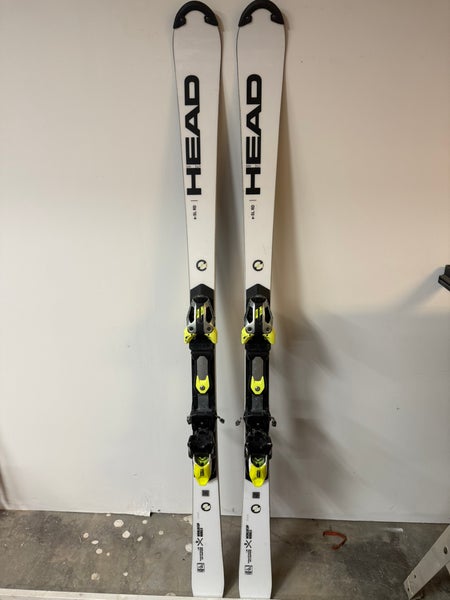 HEAD World Cup Rebels e.SL 156 cm Racing Skis Max Din 16 (Used)