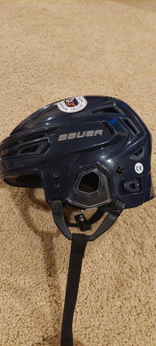 Large Bauer Re-Akt 155 Hockey Helmet