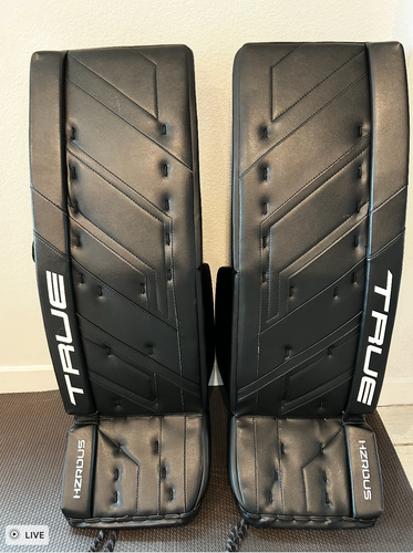 2024 35" True Hzrdus 9x4 Goalie Leg Pads (New)