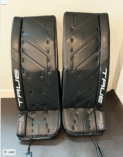 2024 32" True HZRDUS 7X4 Goalie Leg Pads (New)