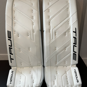 2024 34" True HZRDUS 7X4 Goalie Leg Pads (New)