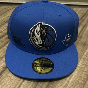 Dallas Mavericks NBA New Era 59Fifty Fitted Hat, Size 7 1/2