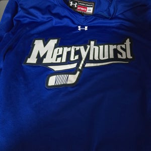 Blue Large Adult Unisex Under Armour Jersey (Used)