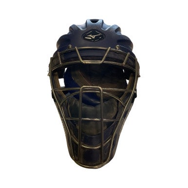 Used Mizuno CATCHER HELMENT Catchers Helmet w/Mask Navy Blue LG 11859-S000025383