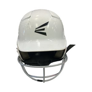 Used Easton Batting Helmet w/Mask White MD 11859-S000025367