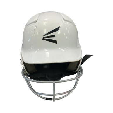 Used Easton Batting Helmet w/Mask White MD 11859-S000025367