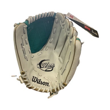 Used Wilson SIREN BB/SB Glove RH Throw White 12 1/2" 11859-S000025297