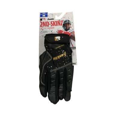 Used Franklin BB/SB Batting Gloves Navy And White Youth 11859-S000025293
