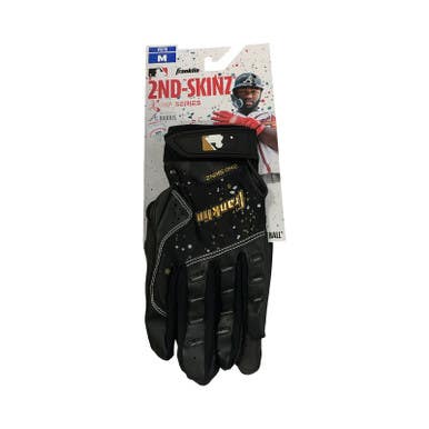 Used Franklin BB/SB Batting Gloves Navy And White Youth 11859-S000025292