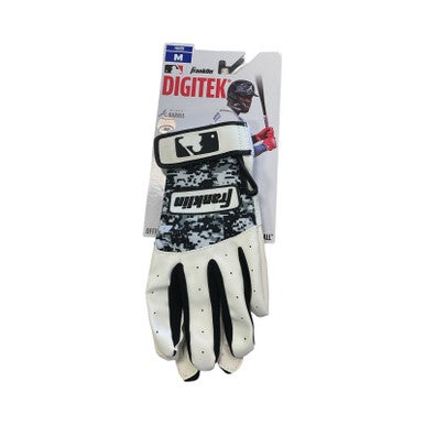 Used Franklin BB/SB Batting Gloves Navy And White Youth 11859-S000025287