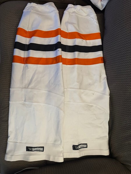 Orange Senior XL CCM Socks (Used)