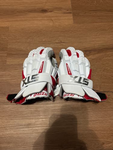 STX Surgeon RZR2 Lacrosse Gloves Medium (New)