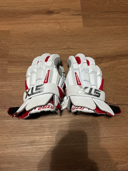 STX Surgeon RZR2 Lacrosse Gloves Medium (New)