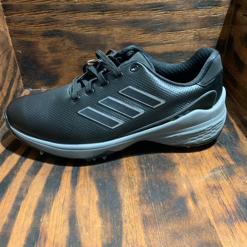 Adidas ZG23 Mens Pro Golf Shoes Cleats Spikes, Black Gray, Pick Size 8.5