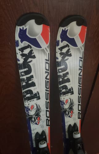 110cm ROSSIGNOL PRO X1 with ROSSIGNOL COMP J 4.5 BINDINGS *USED* CLEAN/READY TO USE -