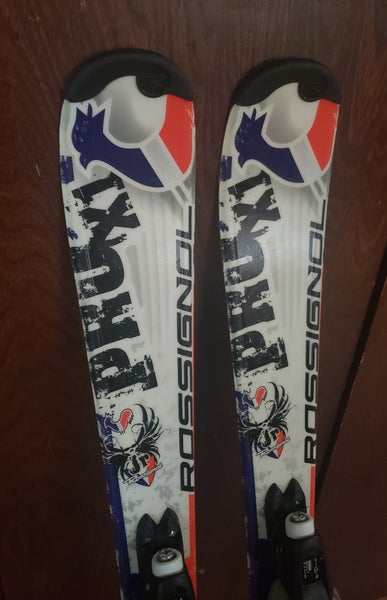 110cm ROSSIGNOL PRO X1 with ROSSIGNOL COMP J 4.5 BINDINGS *USED* CLEAN/READY TO USE -