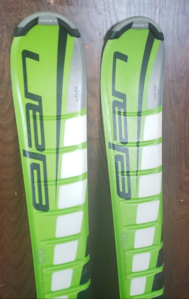 120cm Jr./Kids Skis ELAN EXPLORE PRO with ELAN ESP 4.5 Adjustable Bindings *USED* CLEAN