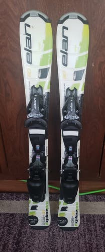 KIDS 80cm SKIS ELAN EXPLORE PRO W/ ELAN 4.5 BINDINGS *USED* READY TO USE CONDITION
