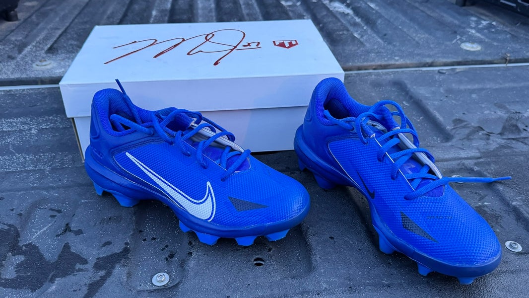 Blue Kid's 5.5Y (Big Kids / Youth) Youth Nike Force Trout 8 Pro MCS Low Top Molded Cleats