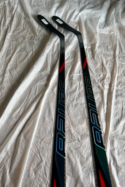 Bundle 2 X Bauer NEXUS TRACER Hockey Stick | 87 Flex P92 Curve | Senior Left Hand (Red)