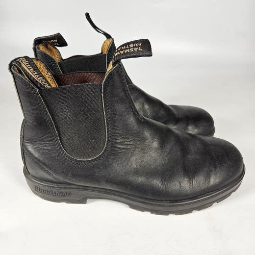 Blundstone Black Leather Ankle Chelsea Boot Size:  AU 7 (US Womens 10 / Men's 8)