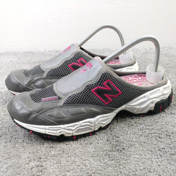 New Balance 801 Womens Size 10 D Shoes Susan G Komen Gray Pink Slip On Mule