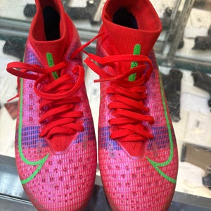 Pink Unisex Size M 5.5 (W 6.5) Nike Mercurial Superfly Molded Cleats Cleats (Used)