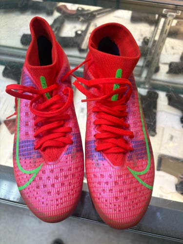 Pink Unisex Size M 5.5 (W 6.5) Nike Mercurial Superfly Molded Cleats Cleats (Used)