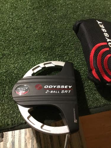 Odyssey White Hot XG 2-Ball SRT Putter 34 Inches (RH) *Near Mint* & Head Cover