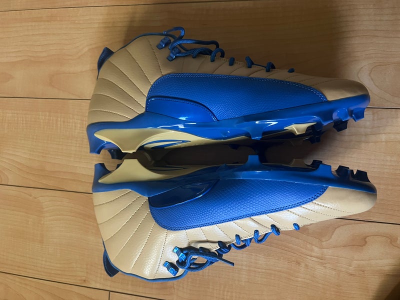 NIKE AIR JORDAN RETRO 12 SAVAGE 3 UCLA FOOTBALL CLEATS MEN display picture 2