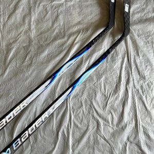 Bundle 2 X Bauer VAPOR FLYLITE Hockey Stick | 77 Flex P92 Curve | Senior Left Hand