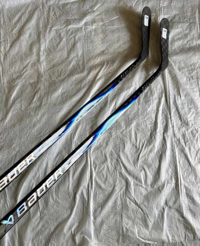 Bundle 2 X Bauer VAPOR FLYLITE Hockey Stick | 77 Flex P92 Curve | Senior Left Hand