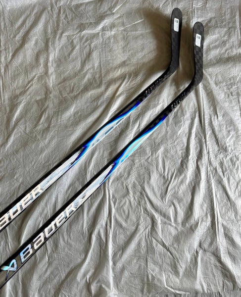 Bundle 2 X Bauer VAPOR FLYLITE Hockey Stick | 77 Flex P92 Curve | Senior Left Hand