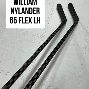 Senior(2x)Left Willy Nylander 65 Flex ProBlackStock™ Toe Pattern Unbranded Pro Stock Hockey sticks