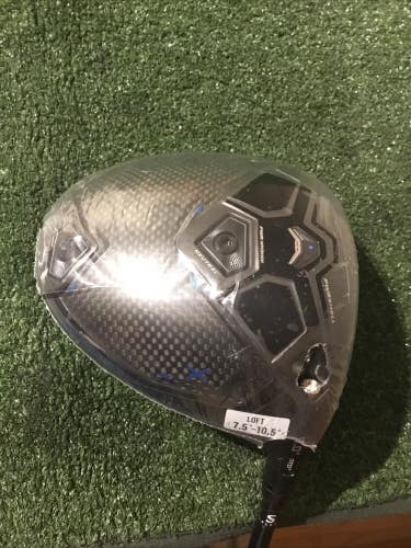 Cobra Dark Speed 9* Driver Stiff UST Mamiya Linq 6F4 White Graphite (New) 44.5