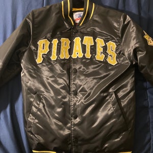 HOMAGE X Starter Black and Yellow Pittsburgh Pirates Satin Jacket