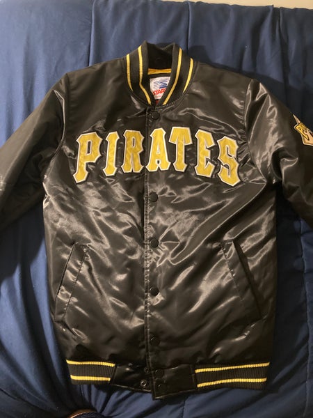 HOMAGE X Starter Black and Yellow Pittsburgh Pirates Satin Jacket