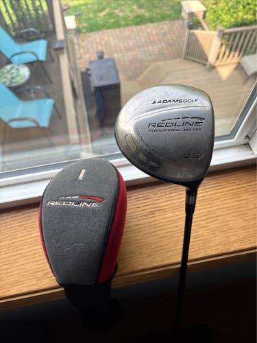 Men's 2005 Adams Redline Right Handed Driver Stiff Flex 9.5 Loft (Used)