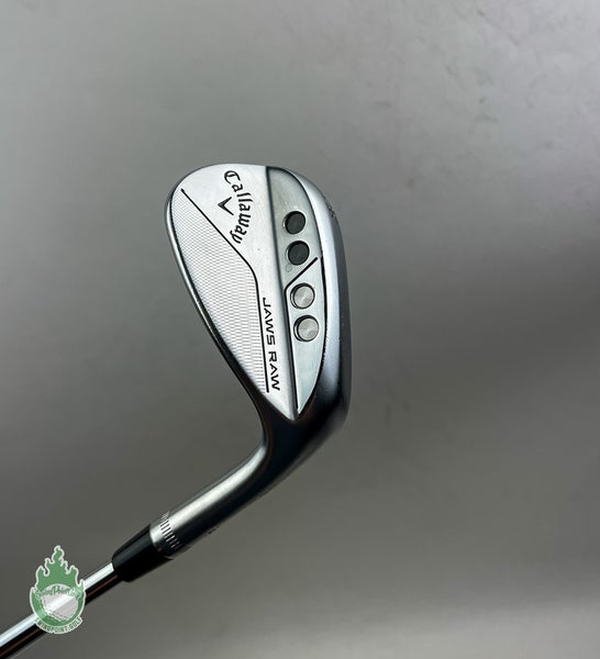Right Handed Callaway Jaws Raw S Grind Wedge 54*-10 Wedge Flex Steel Golf Club