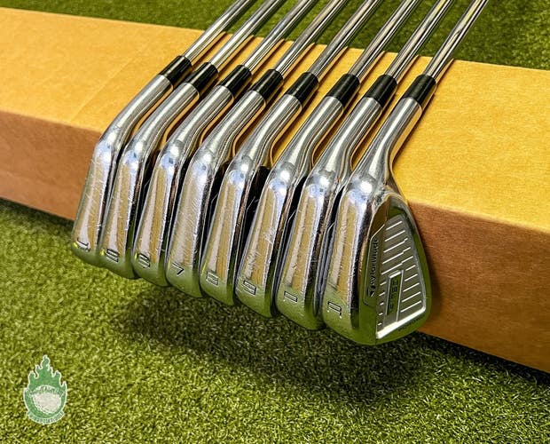 Used RH TaylorMade P-760 Forged Irons 4-PW/AW DG S300 120g Stiff Steel Golf Set