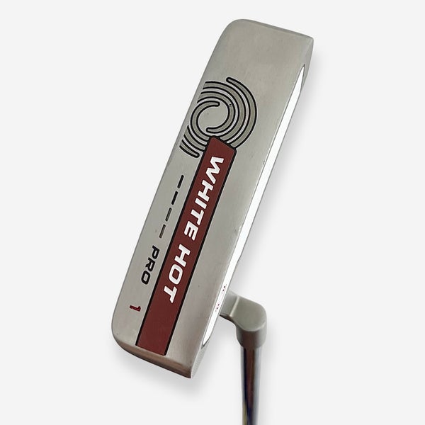 Odyssey White Hot Pro 1 Putter Right Handed Steel Shaft 34.75” W/ Headcover