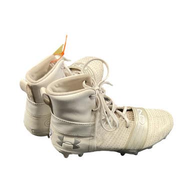 Used Under Armour Youth FB Cleats White Youth 06.0 11859-S000024152