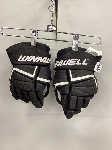 Used WinnWell AMP 500 Junior Gloves Black 10" 11851-S000037641