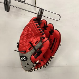 Used Rawlings PLAYERS SERIES BB/SB Glove RH Throw Red 10" 11851-S000037646