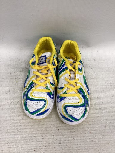 Used Joma Soccer Indoor Shoes White And Green Junior 02 11851-S000037673