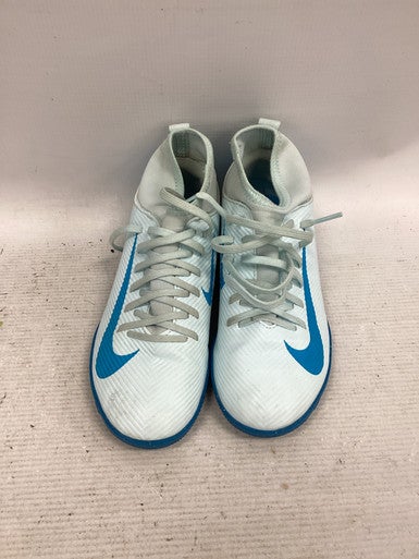 Used Nike MERCURIAL Soccer Indoor Shoes Carolina Blue Junior 02 11851-S000037671